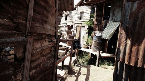 Exterior of old building