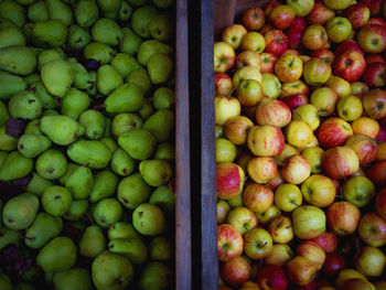 Full frame shot of fruits for sale at market stall