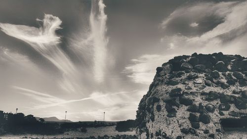 Panoramic view of sea against sky