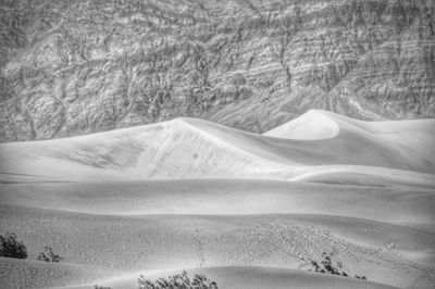 Close-up of sand dune