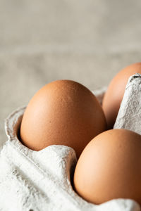 Close-up of eggs