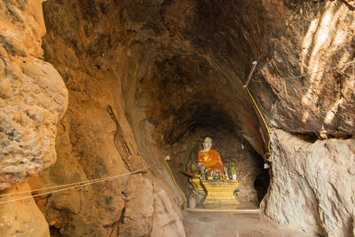 View of buddha statue