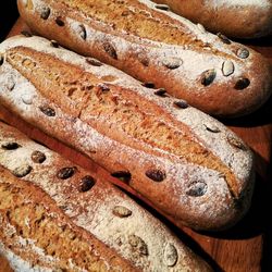 Full frame shot of bread