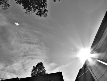 Low angle view of building against sky