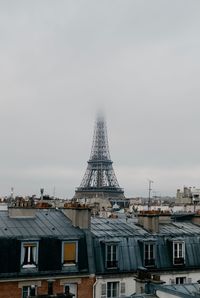 Buildings in city against sky