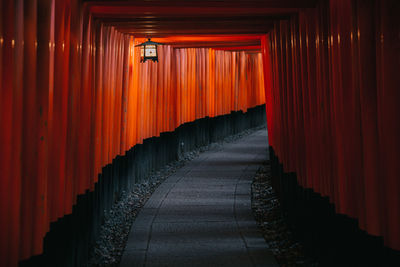 Corridor of building