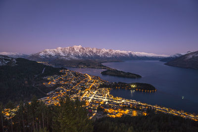 Aerial view of cityscape