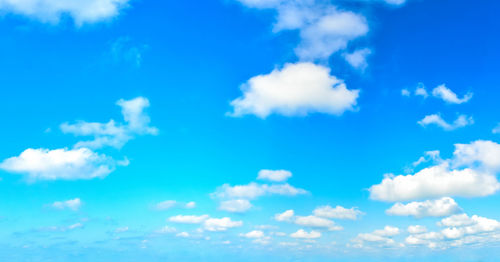 Low angle view of clouds in sky