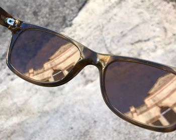 Close-up of sunglasses