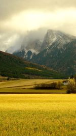 Scenic view of cloudy sky