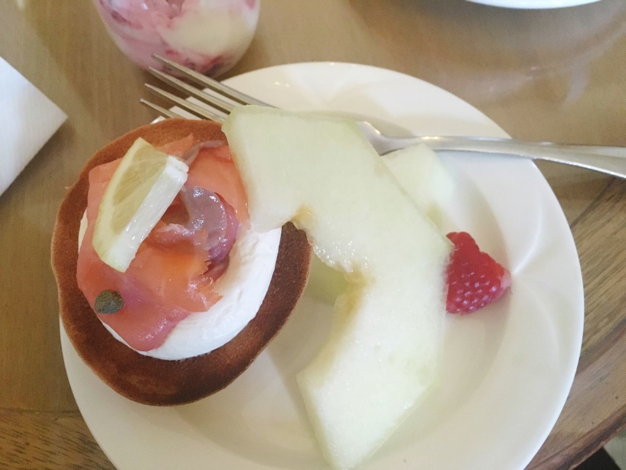 CLOSE-UP OF DESSERT SERVED IN PLATE