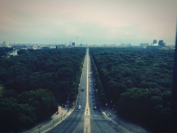 View of road