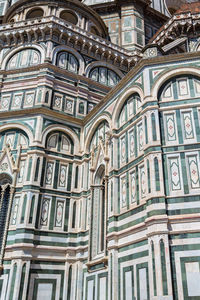 Low angle view of ornate building