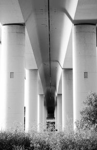 Interior of bridge