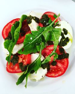 Close-up of salad in plate