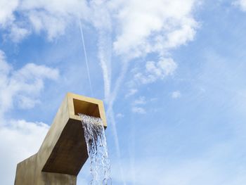 Low angle view of building against sky