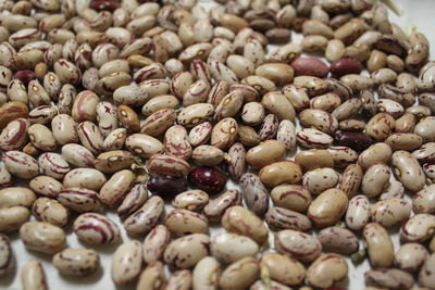 Full frame shot of coffee beans in market