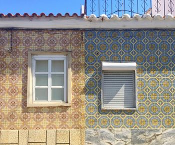 Window of building