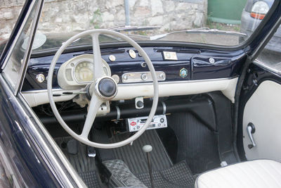 View of vintage car