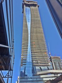 Low angle view of modern building