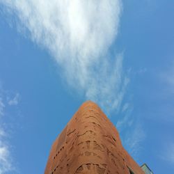 Low angle view of blue sky