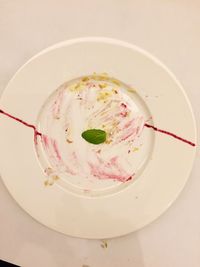 Close-up of served food