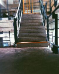 View of spiral staircase