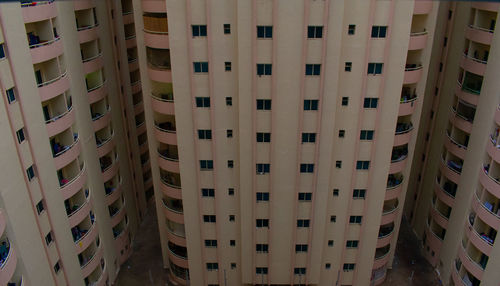 Full frame shot of residential building