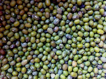 Full frame shot of green beans