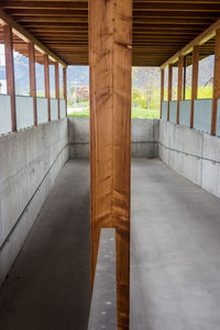 Corridor of building