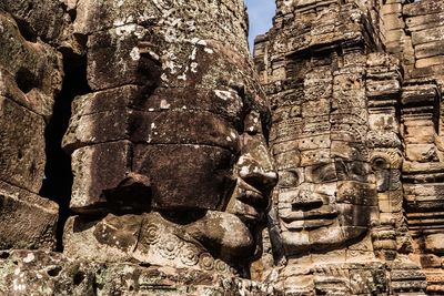 View of buddha statue