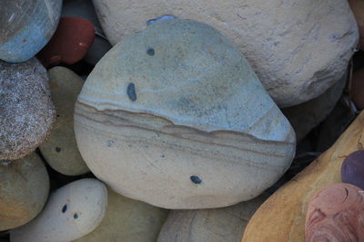 Full frame shot of stones
