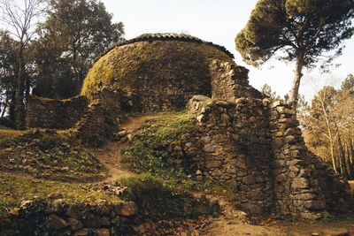 View of a rock