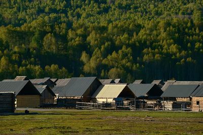 Hemu village in xinjiang are peaceful and isolated from the world
