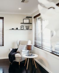 Table and chairs at home