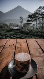 Coffee view mountain