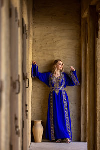 blue