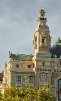 Low angle view of building against sky