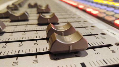 Close-up of computer keyboard