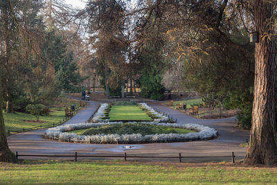 Footpath in park