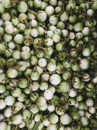 Full frame shot of fruits for sale at market stall