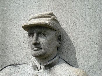 Close-up of statue