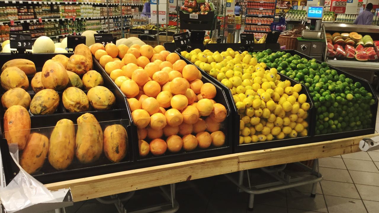 food and drink, food, for sale, freshness, healthy eating, retail, market stall, market, large group of objects, abundance, fruit, choice, variation, display, vegetable, consumerism, price tag, store, still life, sale