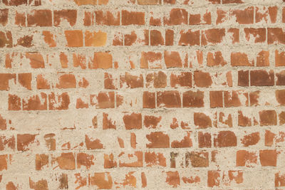 Full frame shot of brick wall