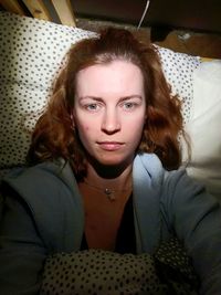 Portrait of beautiful young woman