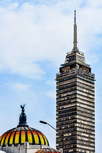 Low angle view of building against sky