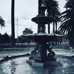 Fountain in park
