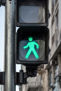 Illuminated road sign