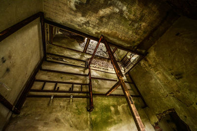 Low angle view of staircase