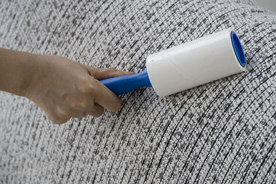 Close-up of hand holding umbrella